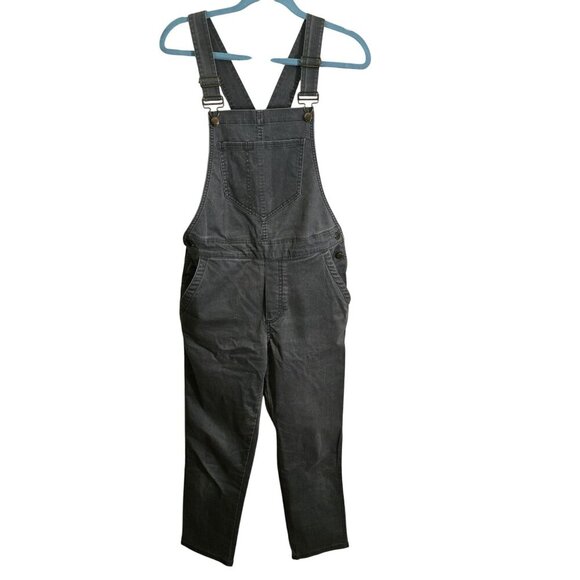 Toad&Co  Huron Overalls Olive Green Pockets Adjustable All Season Size XS - Picture 2 of 8